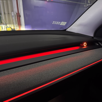 Tesla Model 3/Y Smart Ambient Lighting System – Blind Spot Alert Pro Edition