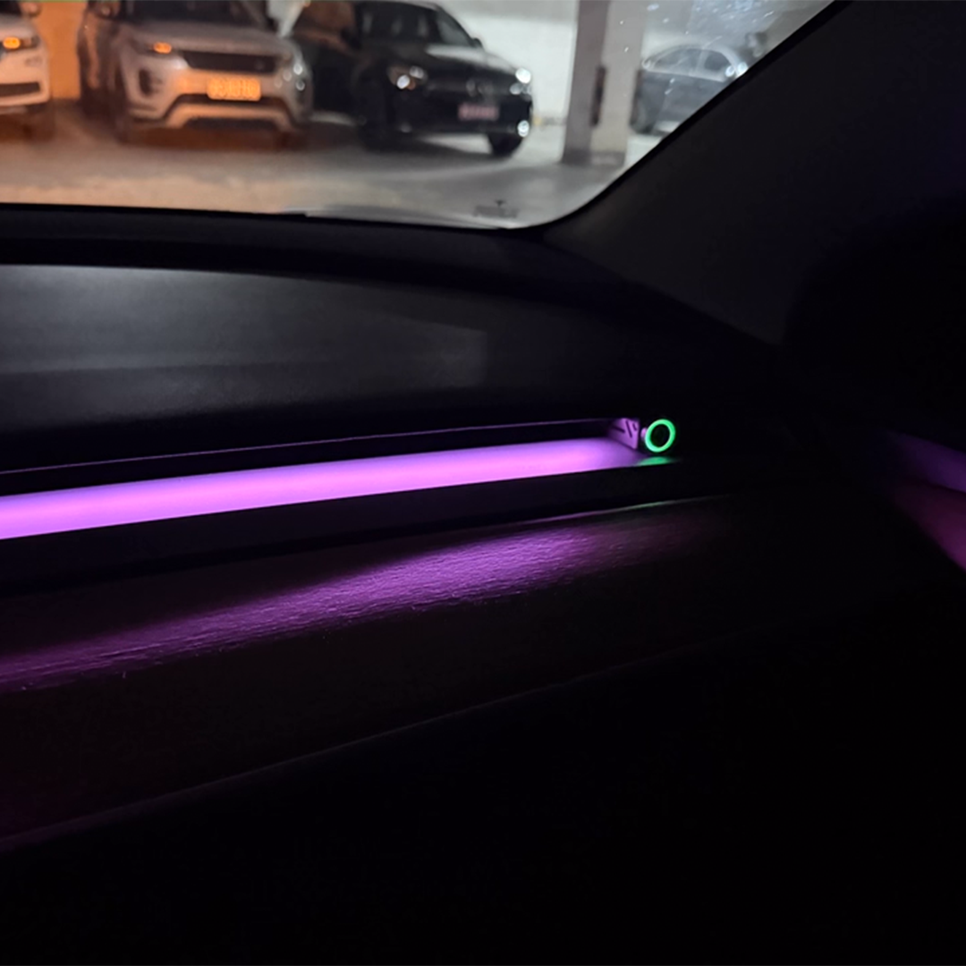 Tesla Model 3/Y Smart Ambient Lighting System – Blind Spot Alert Pro Edition