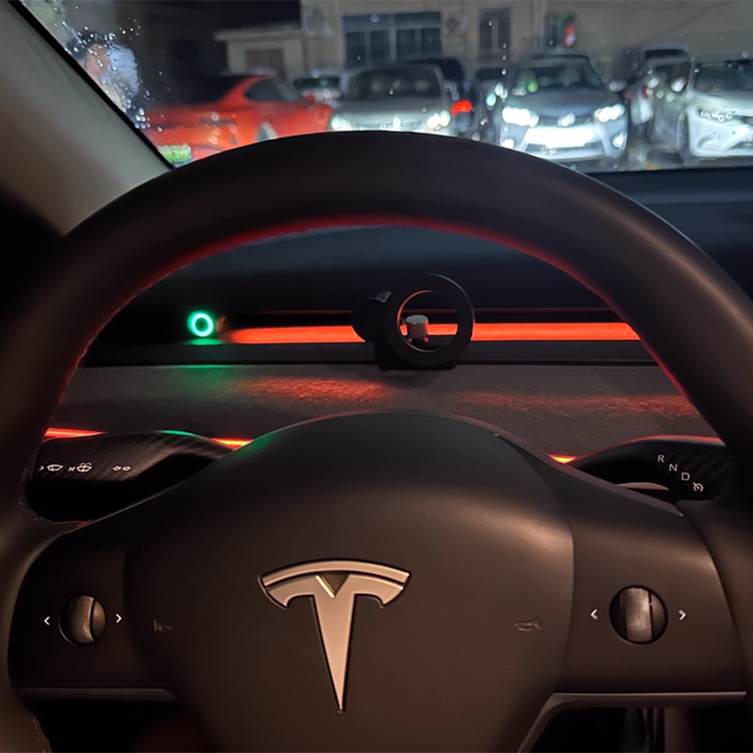 Tesla Model 3/Y Smart Ambient Lighting System – Blind Spot Alert Pro Edition
